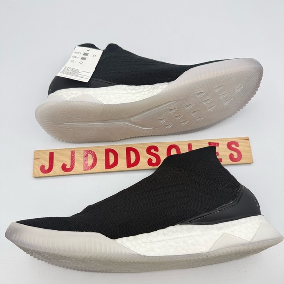 Adidas Predator Tango 18+ Turf Soccer Shoes Black White AQ0602 Men’s Sizes NWT - Picture 9 of 16